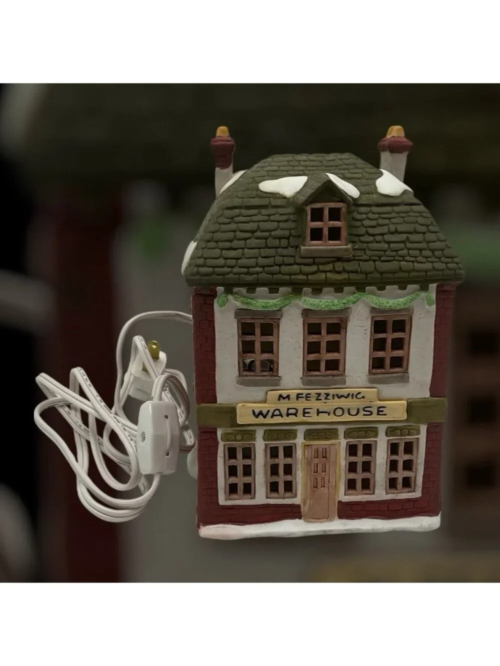 Dept. 56 Dickens' Village Series Fezziwig's Warehouse Christmas Decor Village